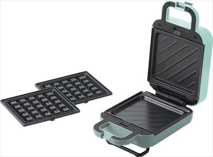 マリ・クレール 着脱式ホットサンド＆ワッフルメーカー MC-812R 【単品】