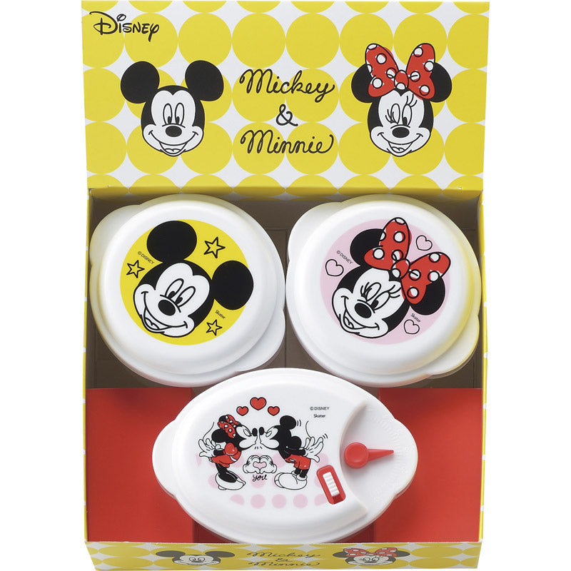 ミッキー＆ミニー ポップトーン 電子レンジ容器3pc MM-107 【単品】