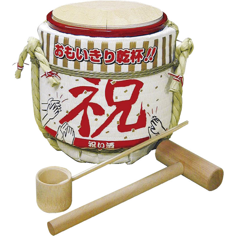 ミニ鏡開きセット　祝バージョン 【単品】