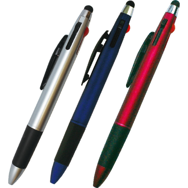 モバイルタッチ3色ボールペン 色／指定不可 P2981 【単品】