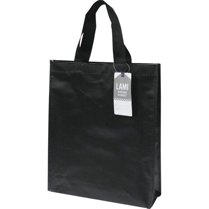 ラミクロスバッグA4マチ付 ブラック 90370519 【単品】