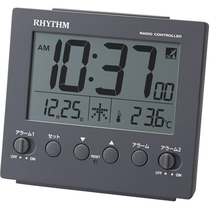 リズム フィットウェーブ D236 ダークグレー 8RZ236SR82 【単品】