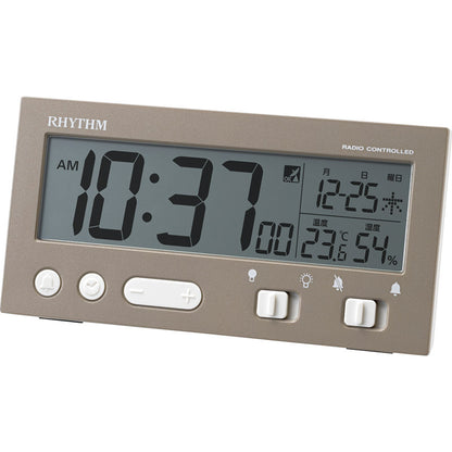 リズム フィットウェーブ D237 茶メタ 8RZ237SR06 【単品】