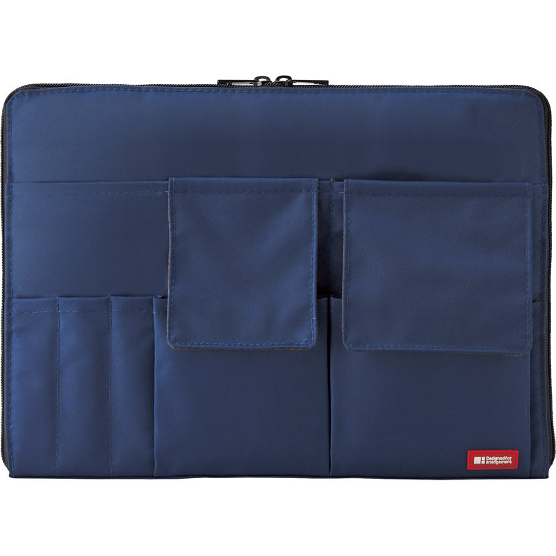 リヒトラブ バッグ イン バッグ A4 藍 A7554-11N 【単品】