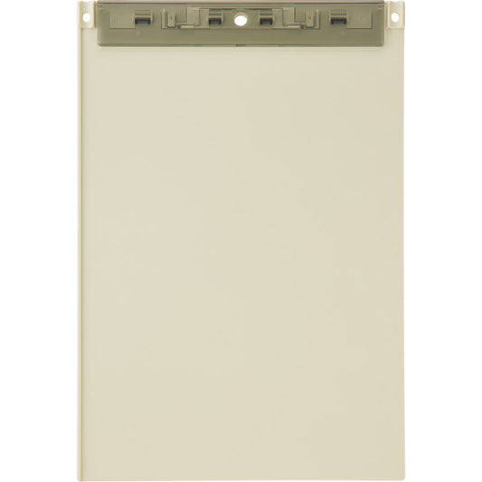リヒトラブ 超薄型クリップボード（抗菌） アイボリー A2067-14 【単品】