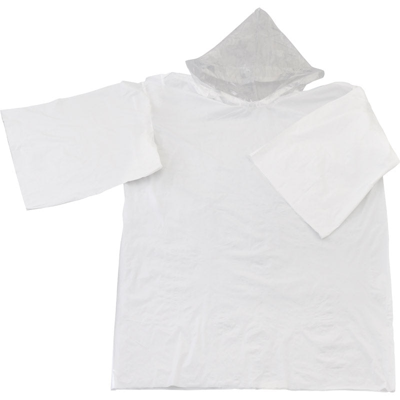 レインポンチョホワイト 50085 【単品】