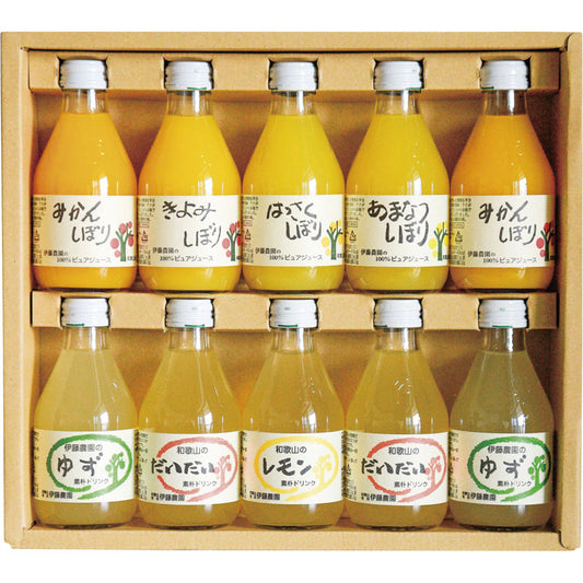 伊藤農園 100％ピュアジュース＆素朴ドリンクセット V-052 【単品】