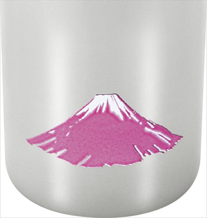 燕熟の技 感温ステンレスタンブラー300mL 赤冨士 EJK-301 【単品】