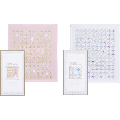 縁～えにし～ 七宝紋 ゲストタオル1P 色／指定不可 G5754 【単品】