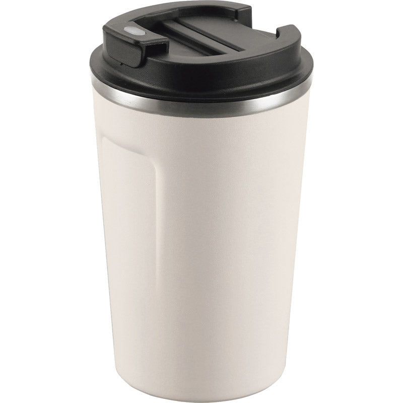 蓋付き真空二重タンブラー400mL アイボリー CC-40 I 【単品】
