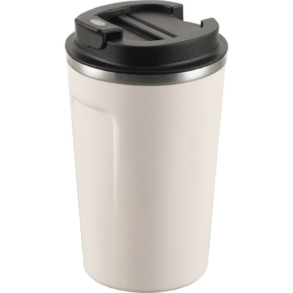 蓋付き真空二重タンブラー400mL アイボリー CC-40 I 【単品】