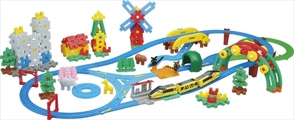 学研 プラレールと遊ぼう！ニューブロック ジオラマデラックスセット 83737 【単品】