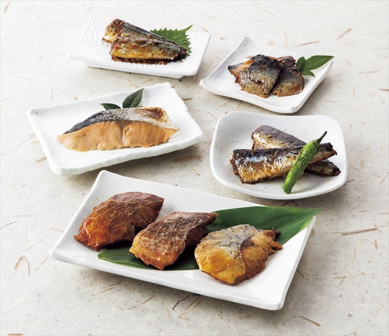 京都あまのや 簡単便利煮魚・焼魚詰合せ LT-50g 【単品】