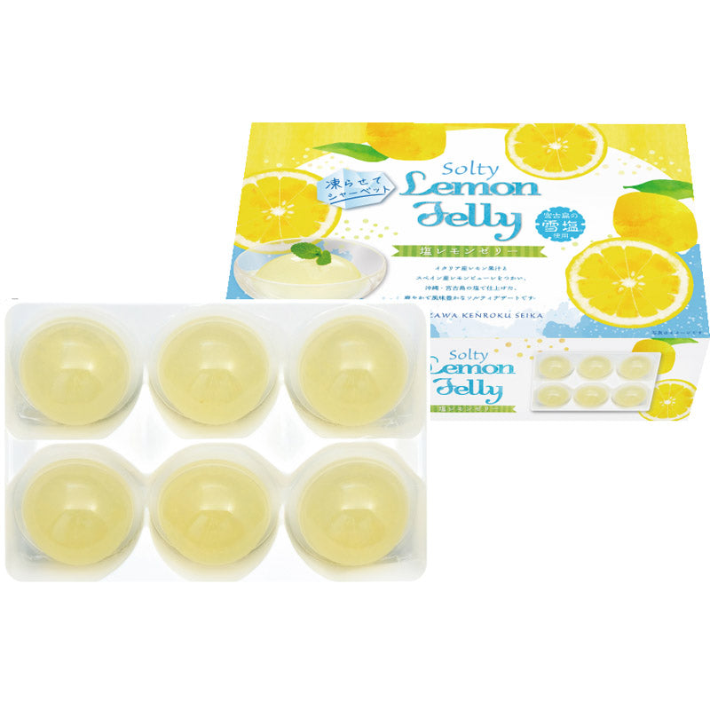 金澤兼六製菓 6個塩レモンゼリーギフト 75g×6 YL-6P 【単品】