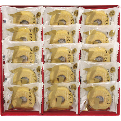 五郎島金時 ミニバウムクーヘン 15個 YJ-GOA 【単品】