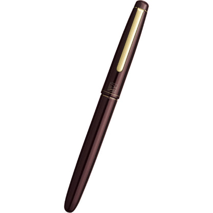 呉竹 万年毛筆 漆調 赤 DU130-2 【単品】