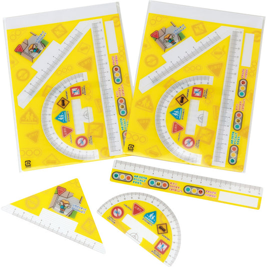 交通安全定規セット 1730-01 【単品】