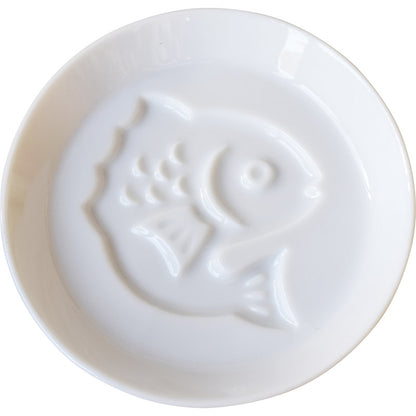 国産シルエットしょうゆ皿1P 鯛 290613 【単品】