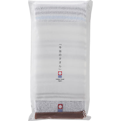 今治 リージュ フェイスタオル1P（袋入） ブラウン L-60FF4 【単品】
