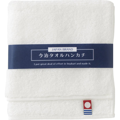 今治タオル タオルハンカチ ラグジュアリーホワイト 180613 【単品】