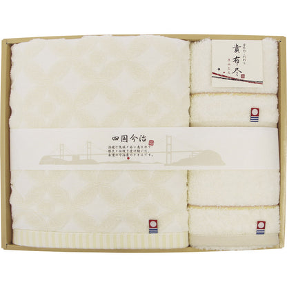 今治タオル 貴布尽4 タオルセット KJ300400 【単品】