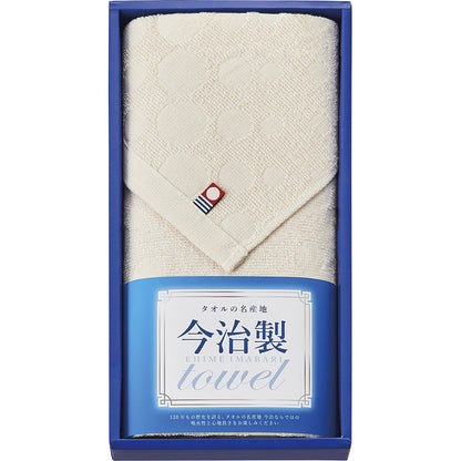 今治無漂白・無染色フェイスタオル1P IME8760 【単品】