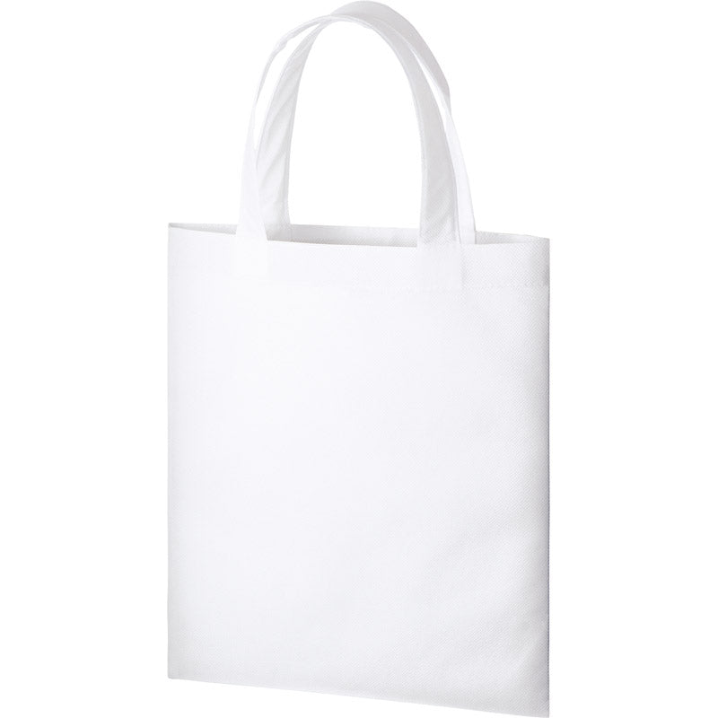 再生不織布A4フラットトート ホワイト TR-1188-044 【単品】