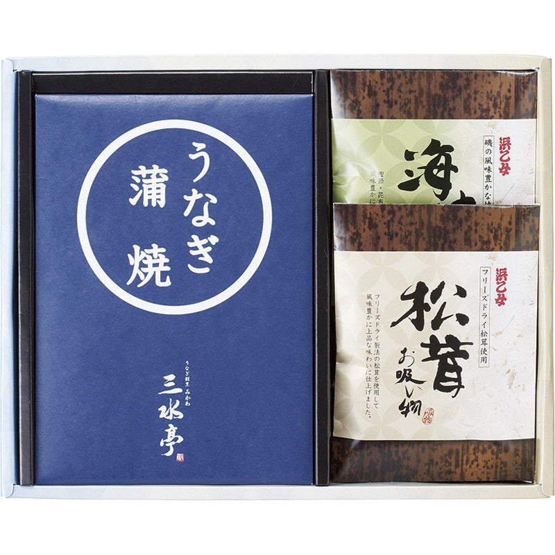 三河一色産うなぎの蒲焼・お吸物セット MU-CJ 【単品】