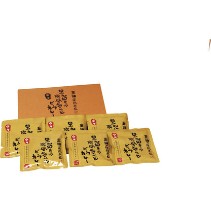 三田屋総本家 黒毛和牛の欧風ちょこっとビーフカレー110g×6食 【単品】