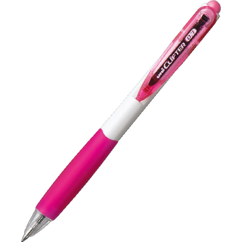 三菱 クリフター 油性ボールペン 白ピンク SN-118-07NW.13 【単品】