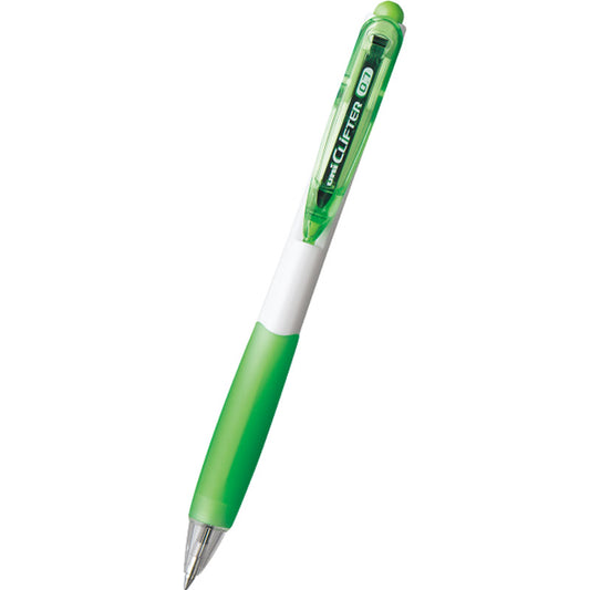 三菱 クリフター 油性ボールペン 白黄緑 SN-118-07NW.5 【単品】