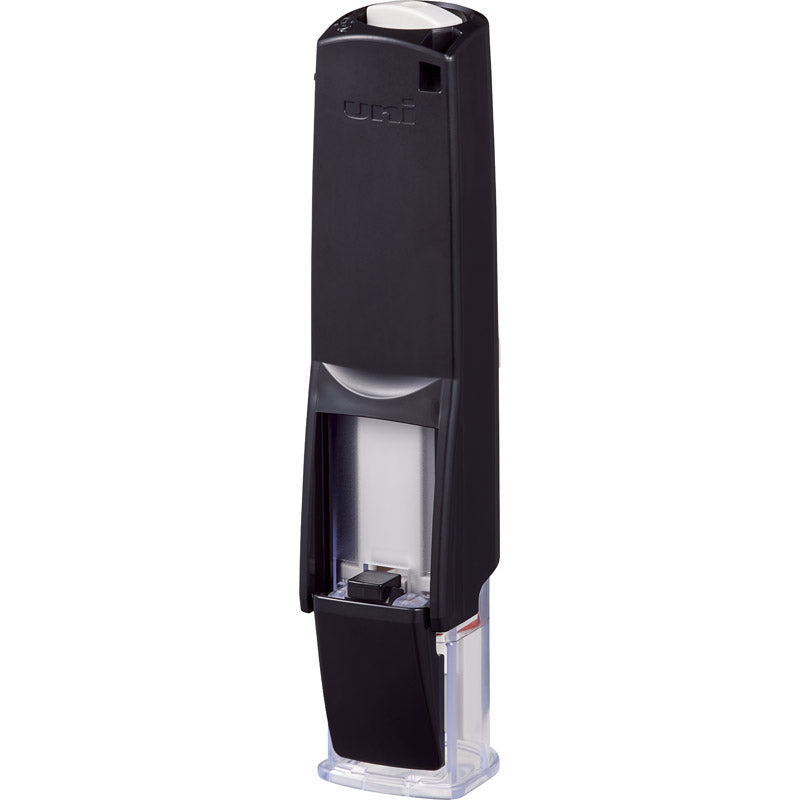 三菱 はん蔵 ワンタッチ印鑑ホルダー 黒 HLD-2.24 【単品】