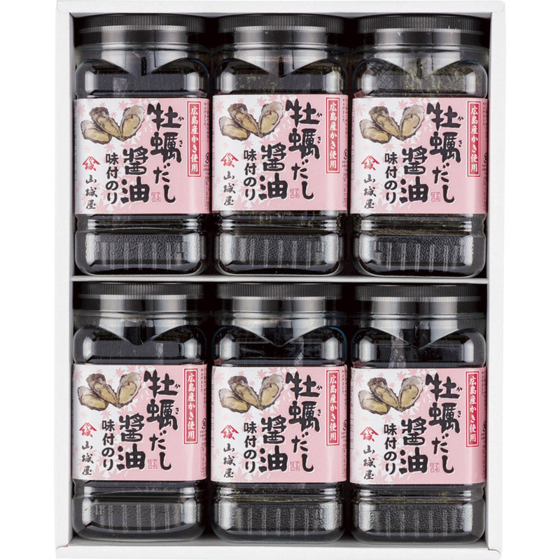 山城屋 牡蠣だし醤油味付海苔 NK-30 【単品】