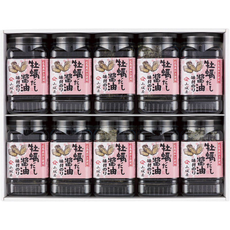山城屋 牡蠣だし醤油味付海苔 NK-50 【単品】