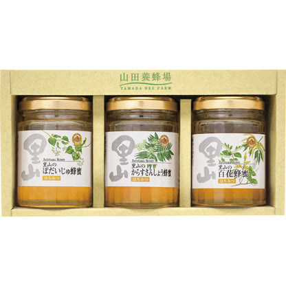 山田養蜂場 国産蜂蜜3本セット S3-BHK 【単品】