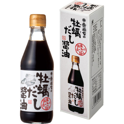 寺岡家の牡蠣だし醤油 化粧箱入り 300mL 【単品】