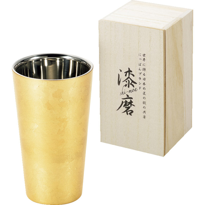 漆磨 箔衣 二重ストレートカップ SCW-L801 【単品】