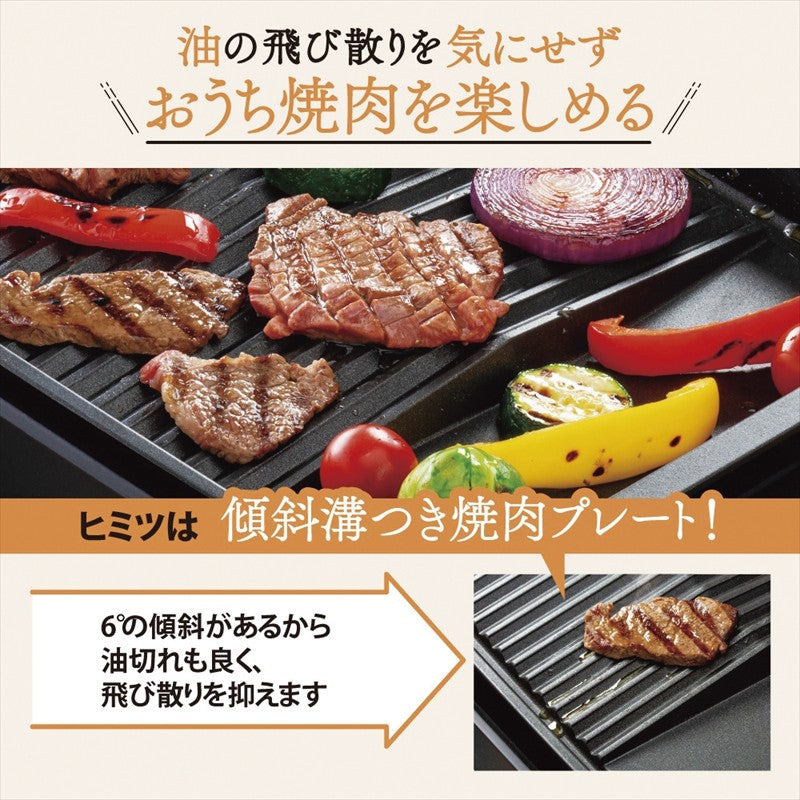象印 やきやき ホットプレート（2枚プレート） EA-KF20-BA 【単品】
