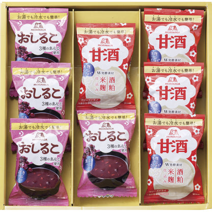 森永 フリーズドライ 甘酒・おしるこセット MAO-B 【単品】