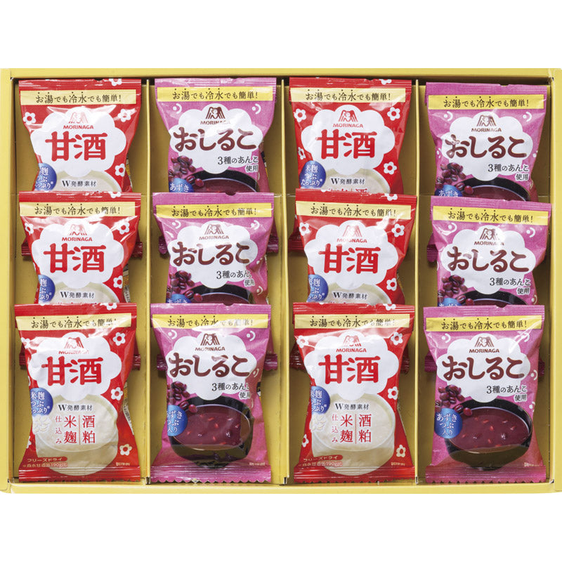 森永 フリーズドライ 甘酒・おしるこセット MAO-D 【単品】