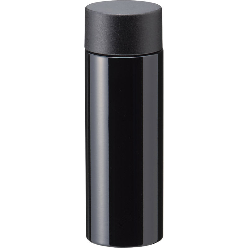 真空ステンレスミニボトル130mL ブラック B3696 【単品】