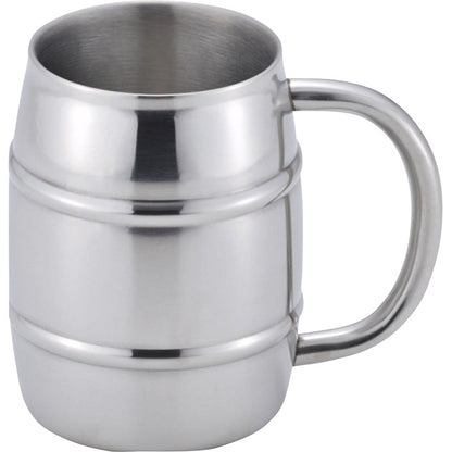 真空二重 樽缶ジョッキ350mL用 TJ-35 【単品】
