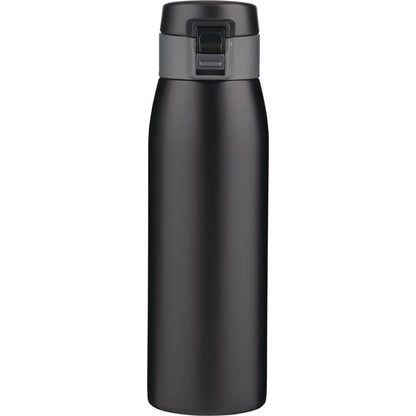 真空二重ワンタッチボトル500mL 黒 SR-59B 【単品】