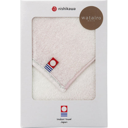 西川 今治 わたいろ ミニタオル 1P ピンク TT88500030 【単品】