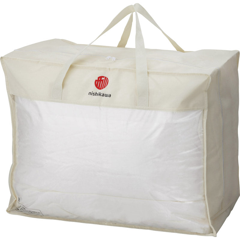 西川 制菌加工生地使用羽毛掛けふとん YA01022200 【単品】