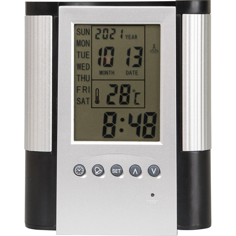 多機能クロックペン立て付 SC-1714 【単品】