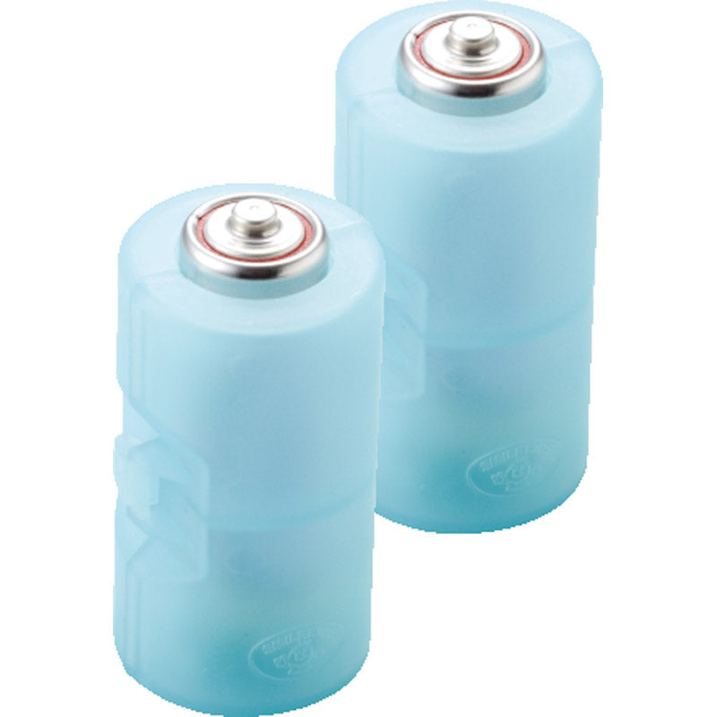 単3が単2になる電池アダプター2個 ADC-320BL 【単品】