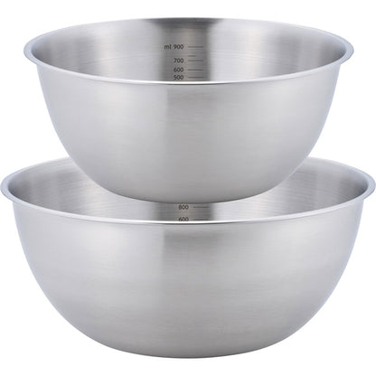 調理がはかどるステンレスボウル2pcs ST-2 【単品】