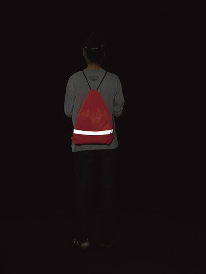反射材付ナップサック ES043 【単品】