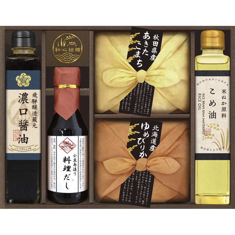 美食ファクトリー こだわり調味料とお米ギフト CIH-30R 【単品】